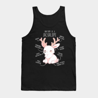 Jackalope Anatomy Tank Top